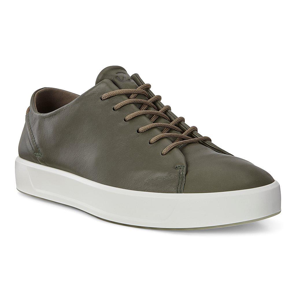 Baskets Ecco Soft 8 Homme Vert 6958-YIGXB